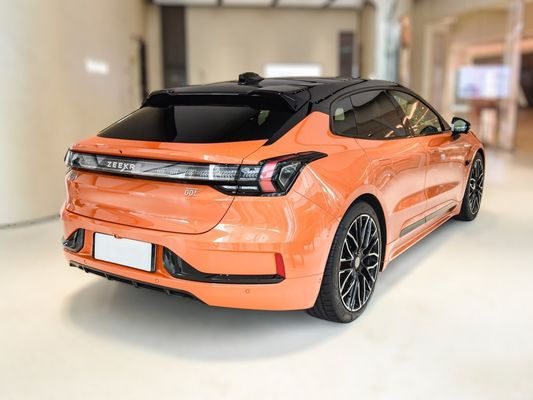 Une suspension indépendante à double ossature voiture électrique 2024 Zeekr001 You100kwh AWD Noir Orange