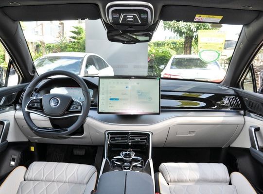Boîte de vitesses automatique BYD Tang 2022 EV Véhicule électrique 635km 4WD Édition phare 6 sièges