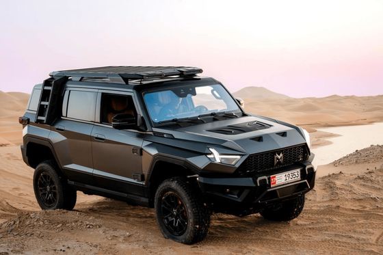 Type de carrosserie fermée Mhero 917 Voiture électrique SUV Hybride Automobile à portée étendue Grand SUV EV d'occasion