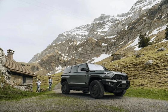 Type de carrosserie fermée Mhero 917 Voiture électrique SUV Hybride Automobile à portée étendue Grand SUV EV d'occasion