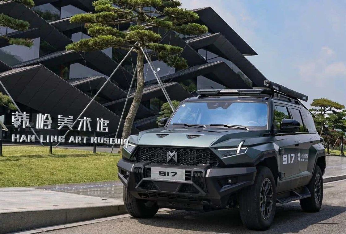 Type de carrosserie fermée Mhero 917 Voiture électrique SUV Hybride Automobile à portée étendue Grand SUV EV d'occasion